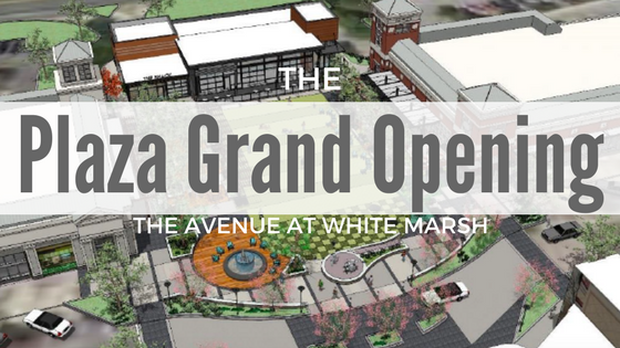 The avenue at white marsh construction - The Plaza Grand Opening 