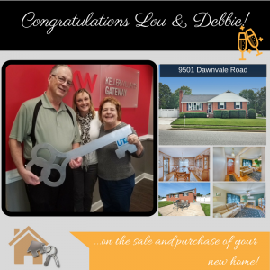Congratulations Lou & Debbie!