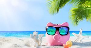 Pig on the beach | sell your home this summer